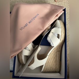 Stuart Weitzman sculpts glamorous shoes from the most luxurious fabrics.